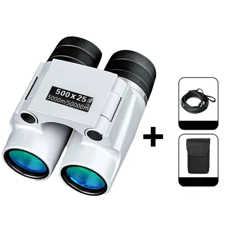 Jumelles Compactes HD à Mise au Point Automatique et Haute Magnification
