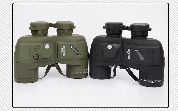 Jumelles Marines Étanches BOSTRON 10x50 avec Vision Nocturne et Compas Intégré
