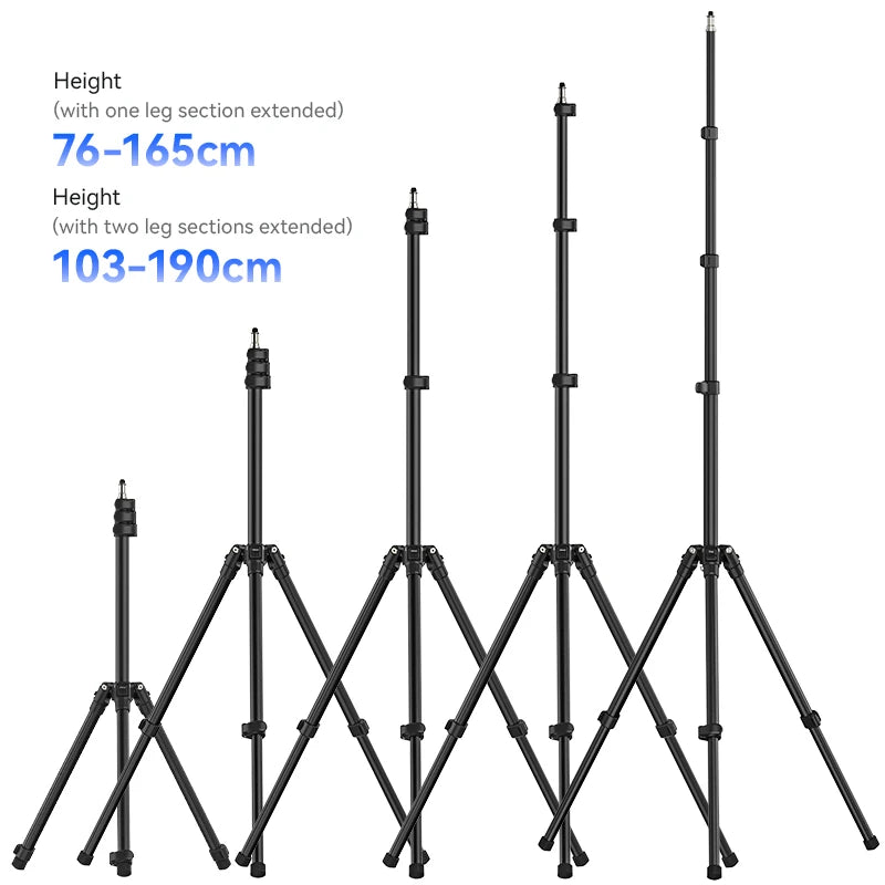 Trépied Réversible Portable pour Caméra Vidéo et Éclairage Softbox