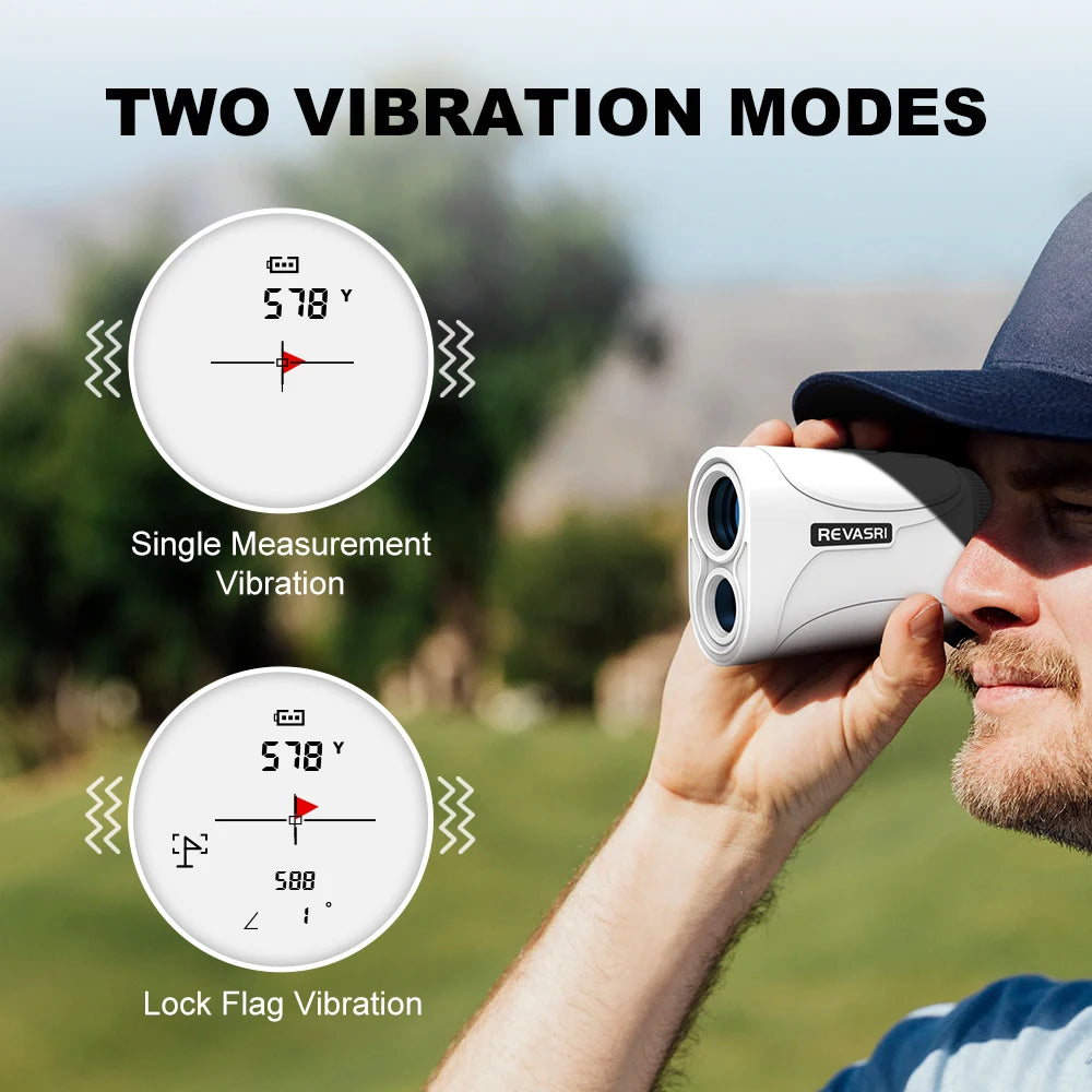 Télémètre de Golf Compact avec Compensation de Pente et Vibration