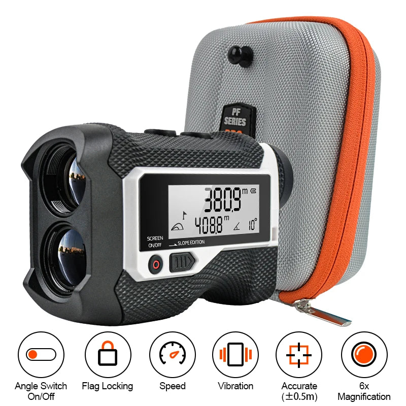 Télémètre Laser de Golf 800m avec Écran LCD et Verrouillage Drapeau