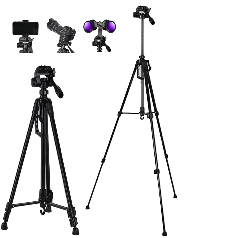 Trépied Universel pour Binoculaires et Téléphone, Idéal pour la Photographie Nocturne