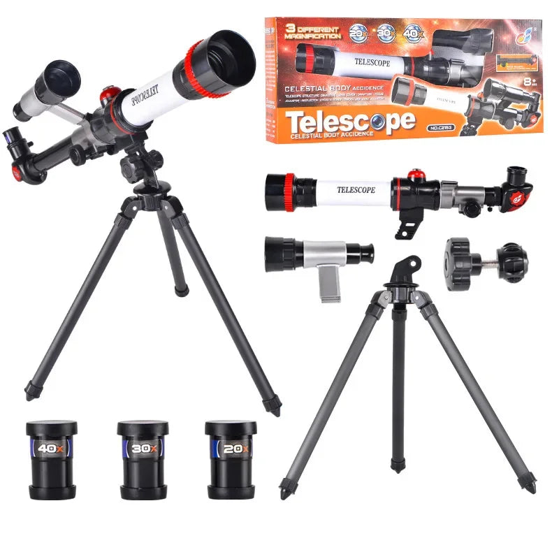 Télescope Astronomique Puissant Monoculaire HD pour Observation Lunaire et Planétaire