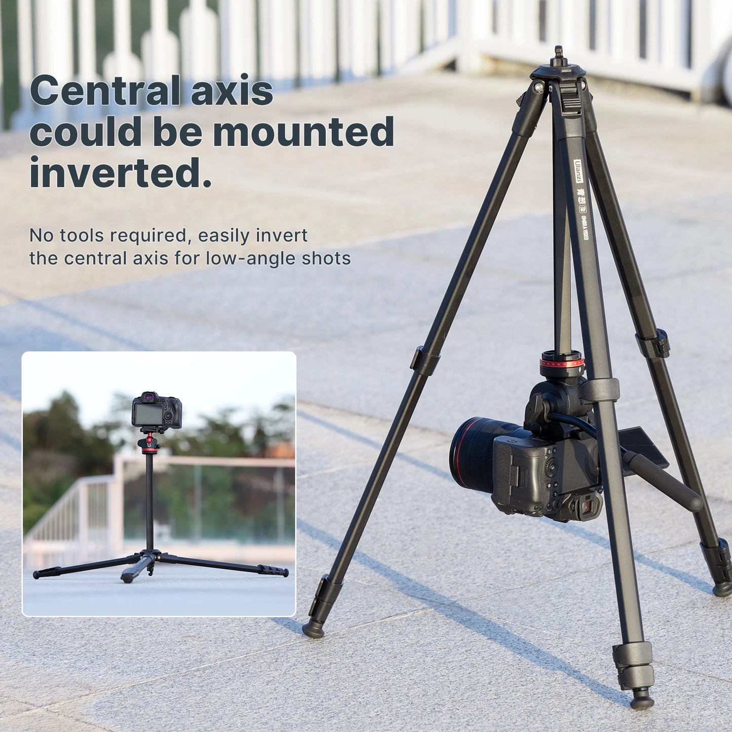Trépied Vidéo 360° pour Appareils Photo DSLR et Mirrorless - Ulanzi OMBRA