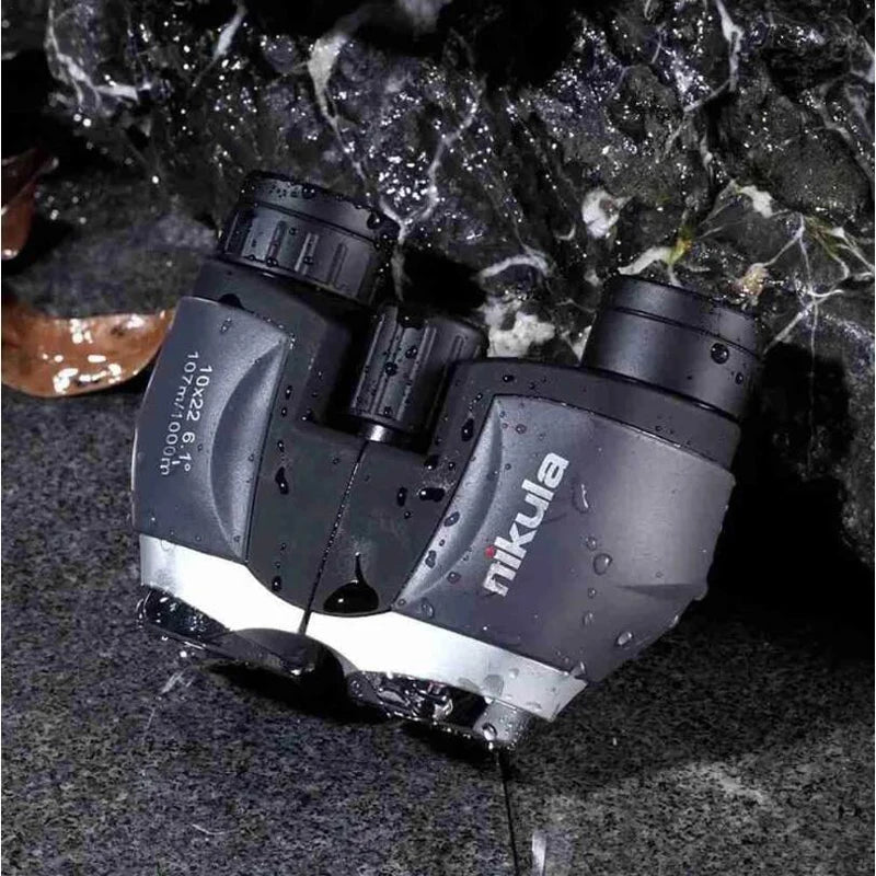 Jumelles Compactes HD 10X22 pour Observation en Plein Air et Randonnée