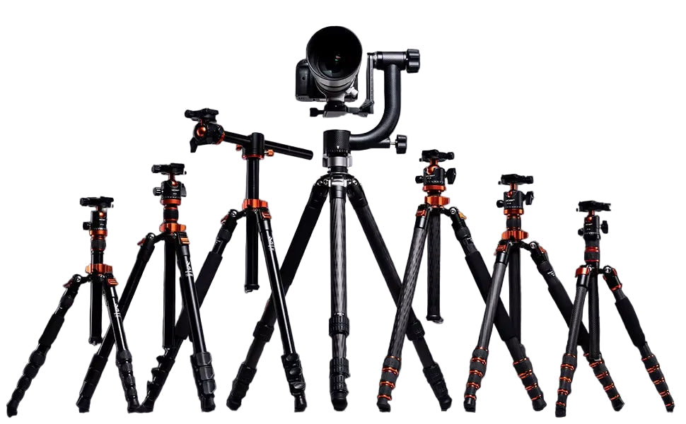 Trépied de Voyage Flexible K&F Concept pour Appareil Photo avec Tête Rotative 360° pour DSLR
