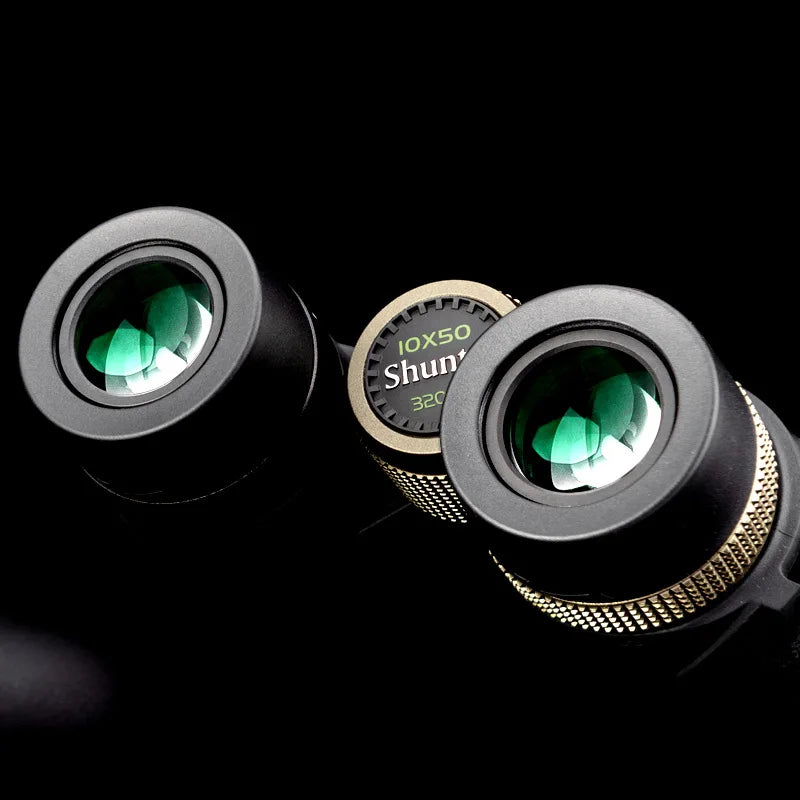 Jumelles Professionnelles 10x50/12x50 Étanches avec Optique HD et Champ Large