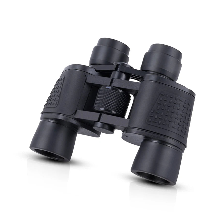 Jumelles 80x80 professionnelles HD 10x avec traitement FMC et châssis robuste pour chasse, camping et randonnée