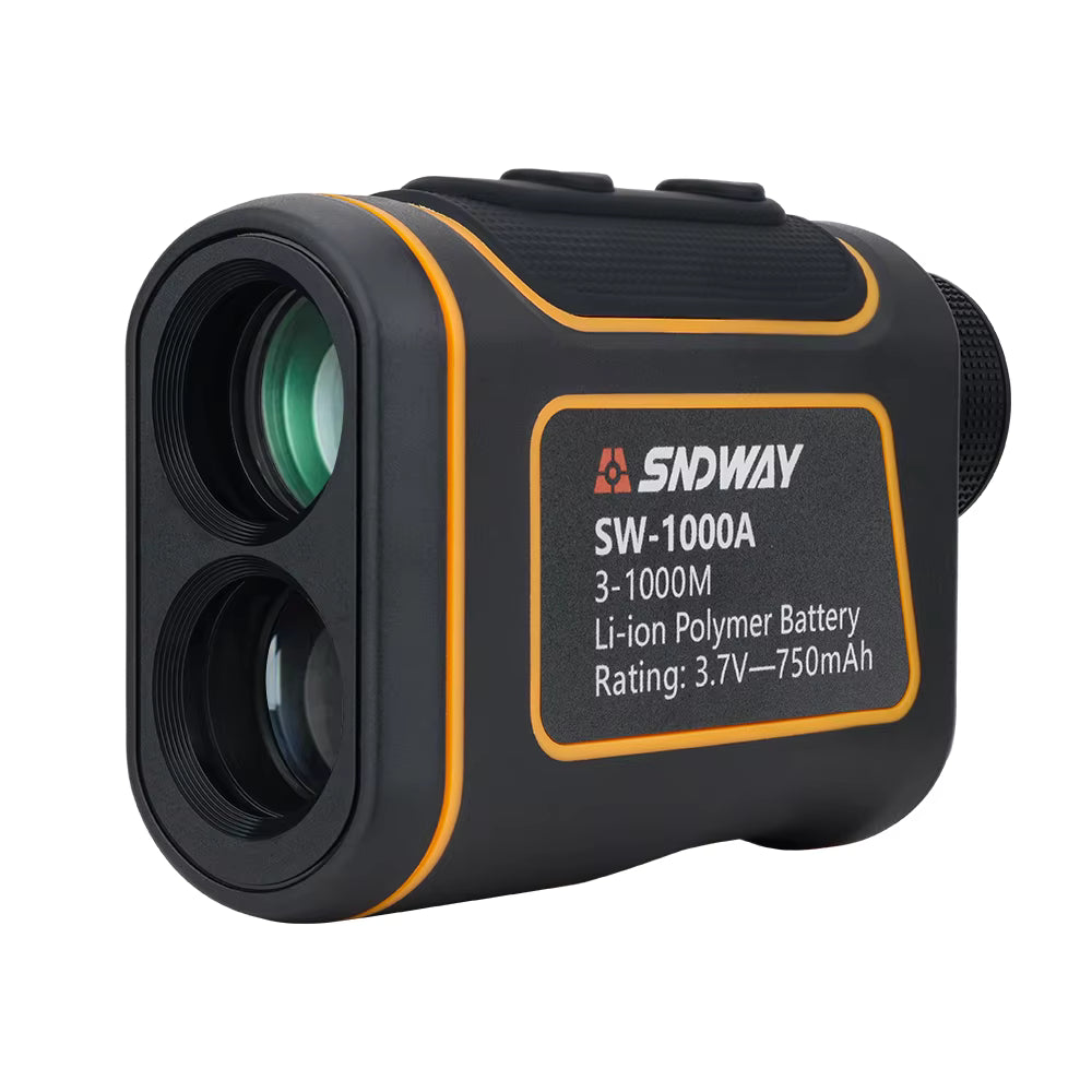 Télémètre Laser SNDWAY SW-600A à SW-1500A – Mesure Longue Distance Golf, Chasse, Outdoor et BTP