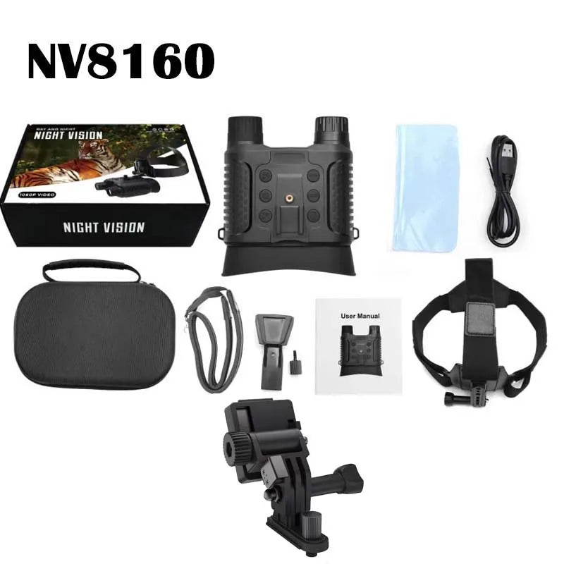 Jumelles de Vision Nocturne NV8160 avec Technologie Infrarouge et Capteurs Avancés
