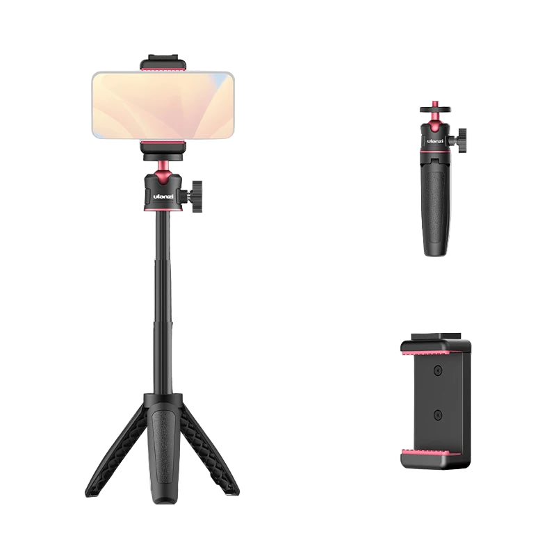 Trépied Mini Ulanzi MT-08 Blanc Polyvalent pour Appareils Photo et Smartphones