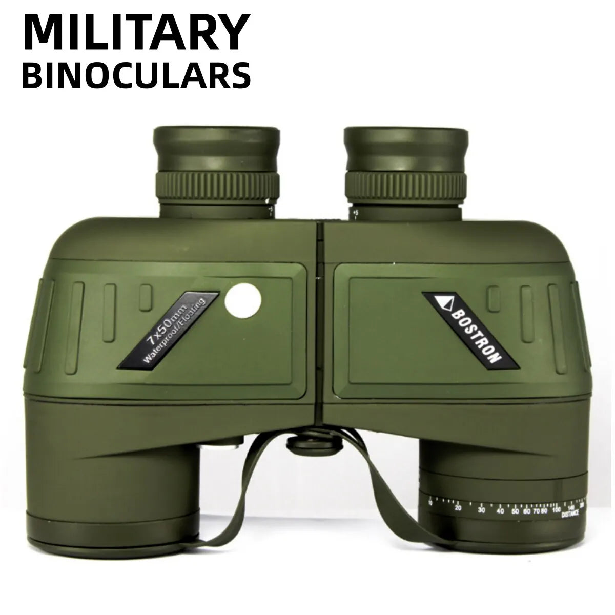 Jumelles Marines 7x50 Étanches avec Vision Nocturne et Télémètre