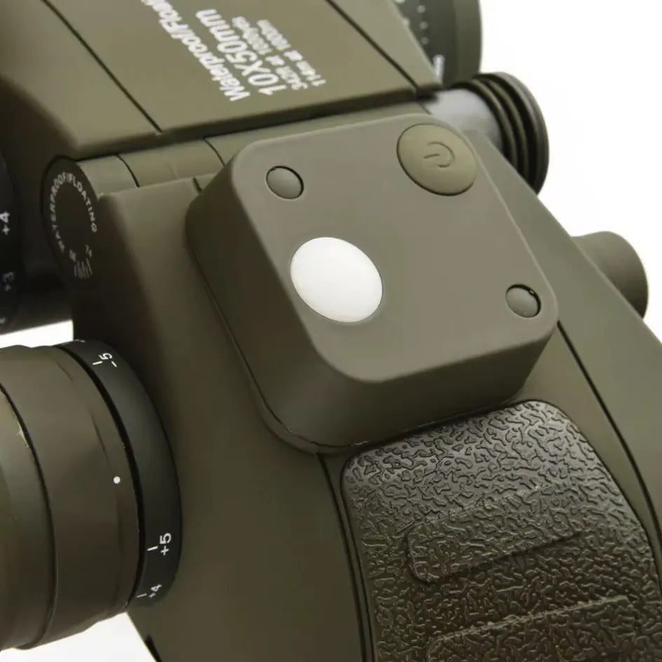 Jumelles Marines 10x50 Étanches avec Compas et Vision Nocturne