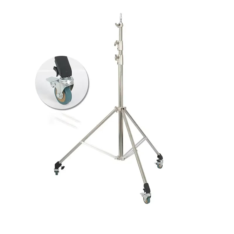 Trépied Professionnel Inoxydable Super Stable pour Studio et Photographie