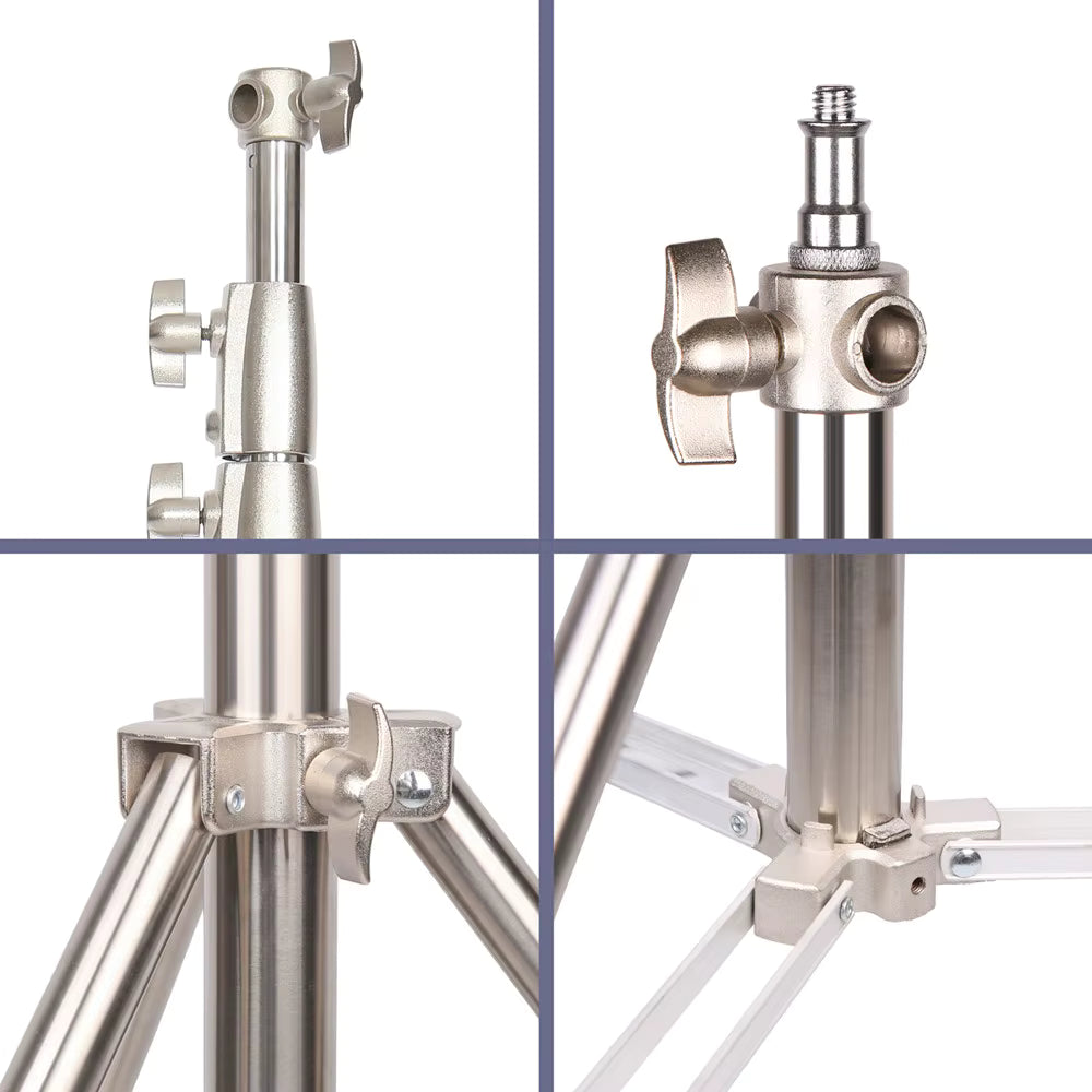 Trépied Professionnel Inoxydable Super Stable pour Studio et Photographie