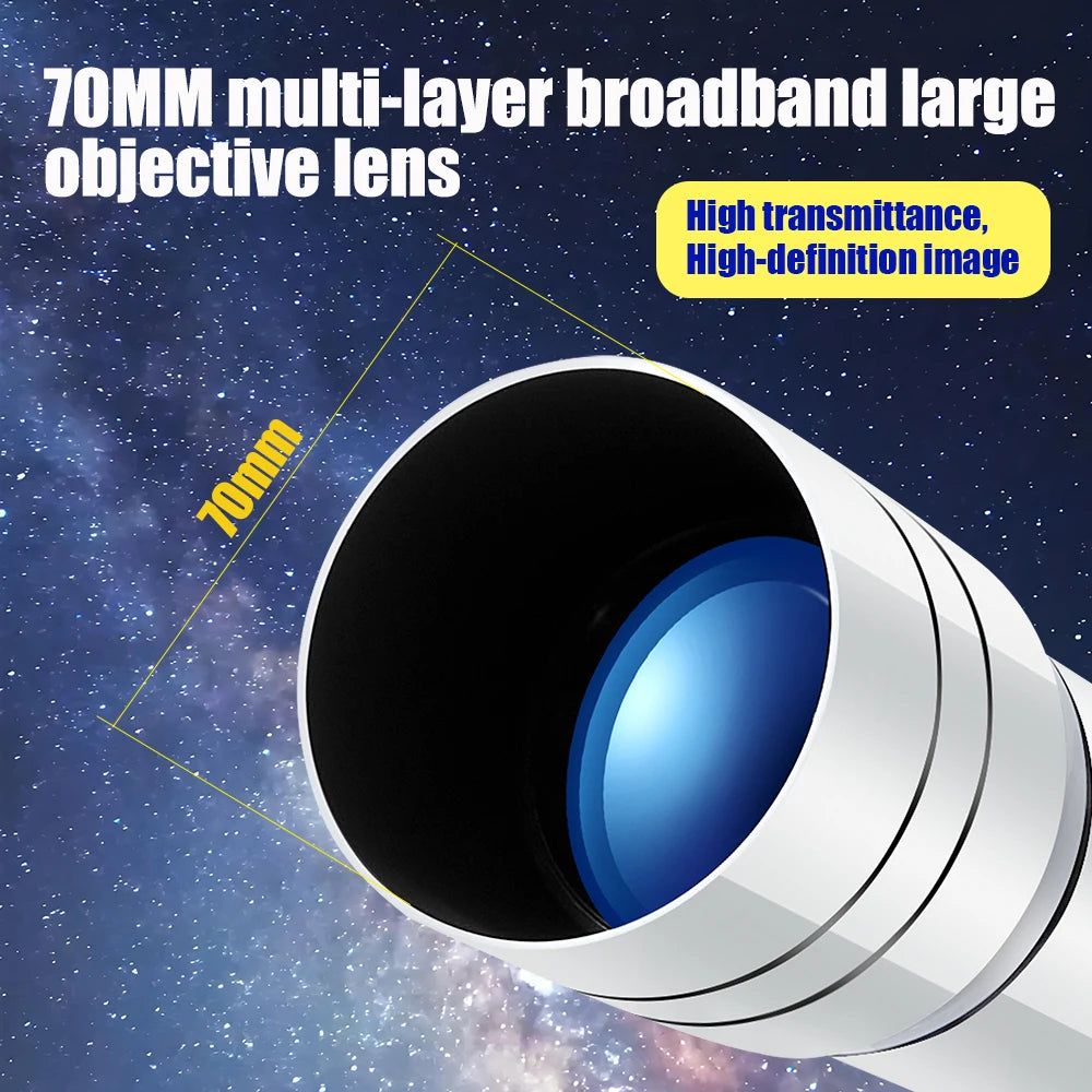 Télescope Astronomique HD 70400 pour Observation Céleste de Haute Précision