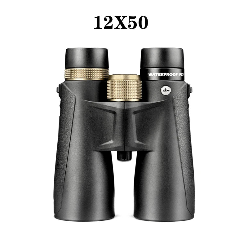 Jumelles Professionnelles 10x50/12x50 Étanches avec Optique HD et Champ Large