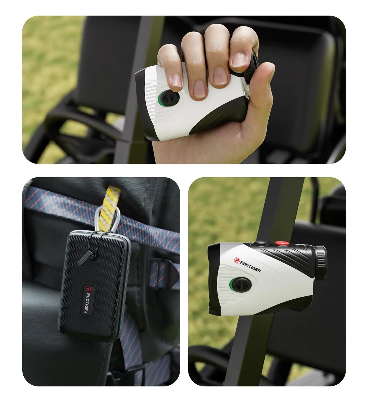 Télémètre Laser Golf 1200M avec Correction de Pente et Grossissement 7x