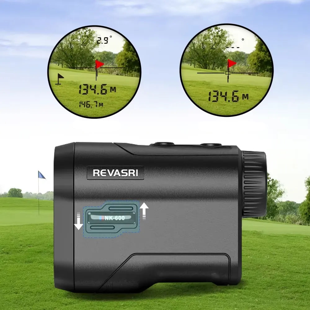 Télémètre Laser de Golf avec Compensation de Pente et Recharge USB-C