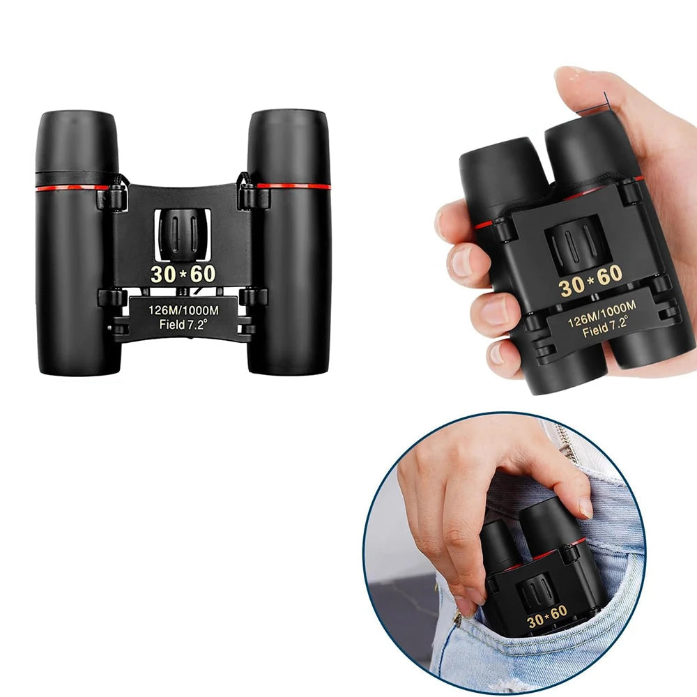 Jumelles Compactes de Poche pour Observation et Spectacles - Haute Définition