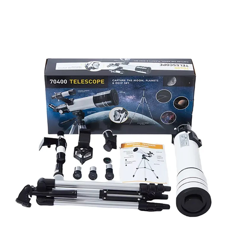 Télescope Astronomique HD 70400 pour Observation Céleste de Haute Précision