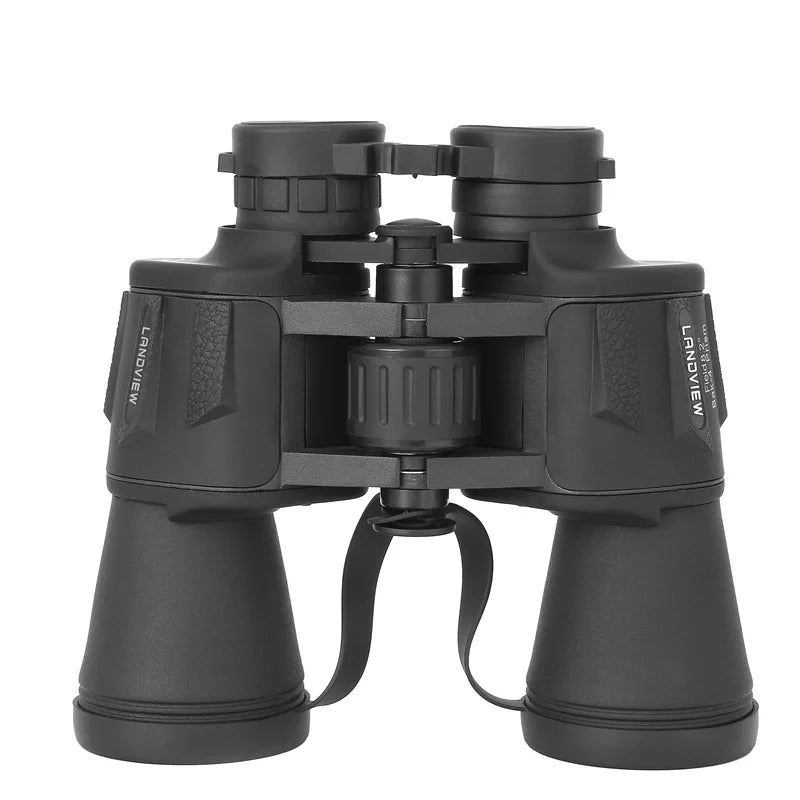 Jumelles 80x80 professionnelles HD 10x avec traitement FMC et châssis robuste pour chasse, camping et randonnée