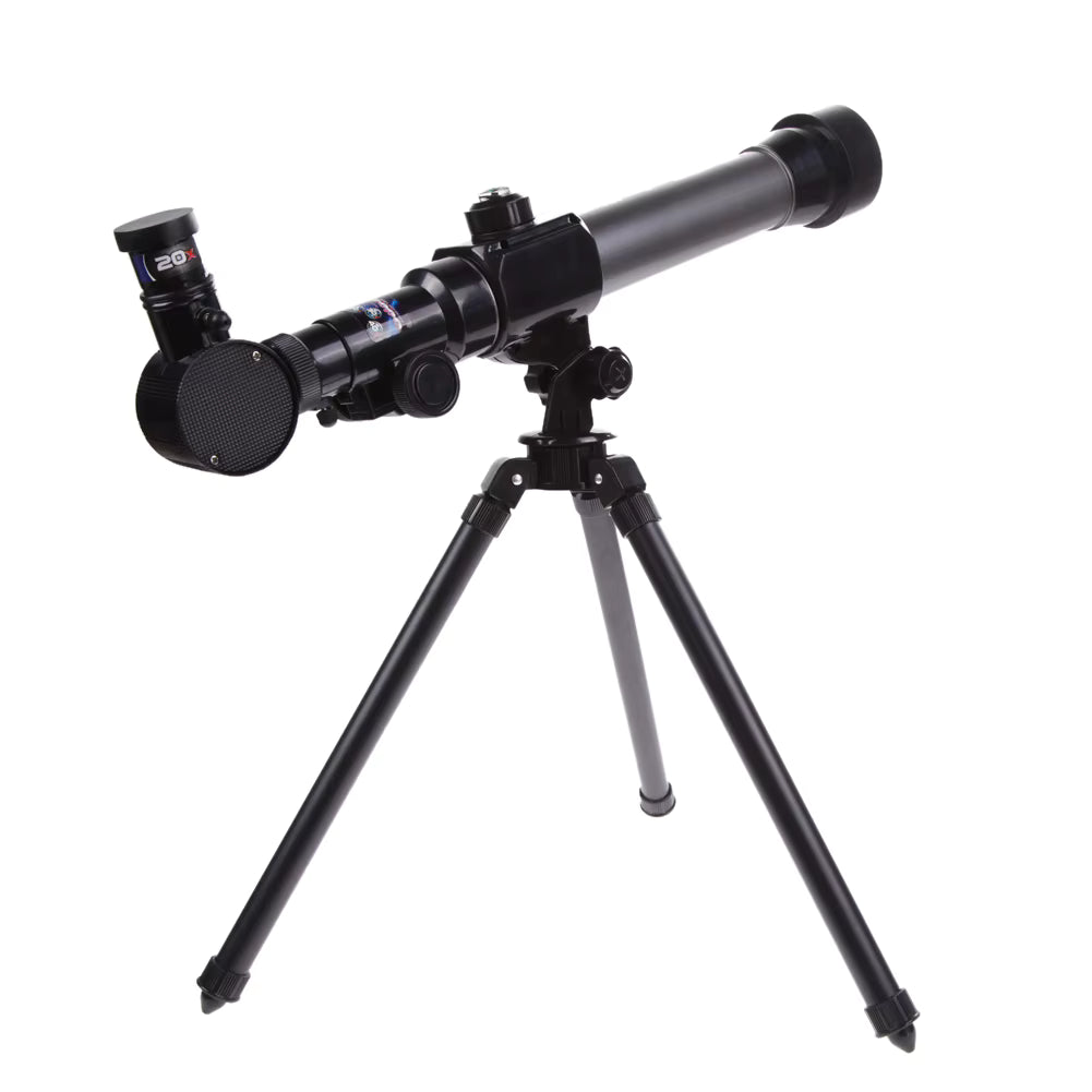 Télescope Monoculaire Éducatif pour Enfants avec Trépied et Lentille Large