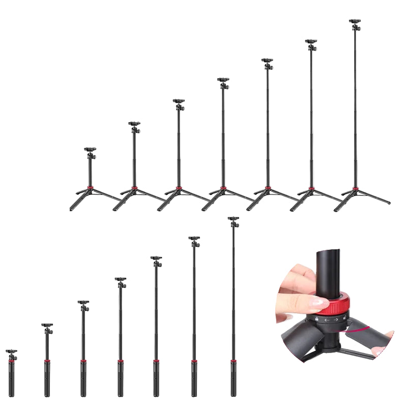 Support Trépied Polyvalent Ulanzi MT-44 pour Selfies et Vidéo avec Fixation Téléphone