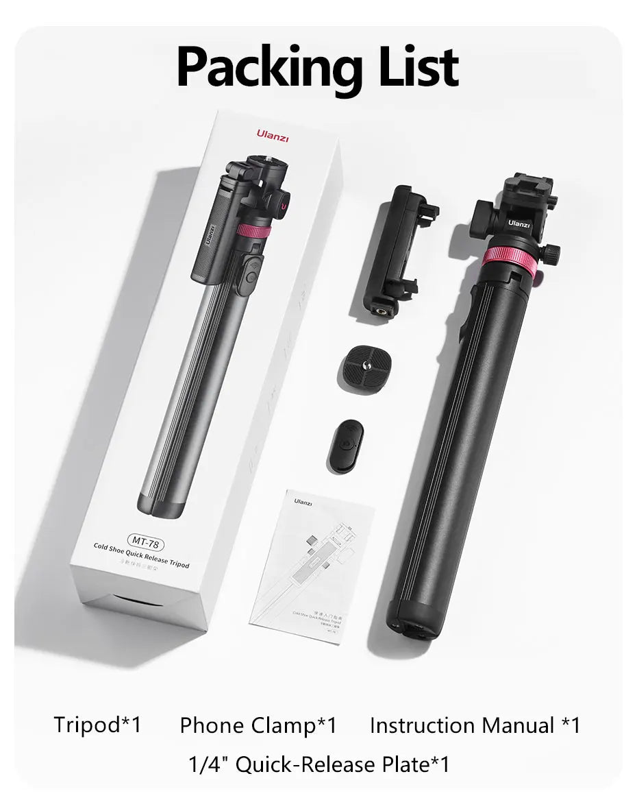 Trépied Vidéo 360° pour Appareils Photo DSLR et Mirrorless - Ulanzi OMBRA