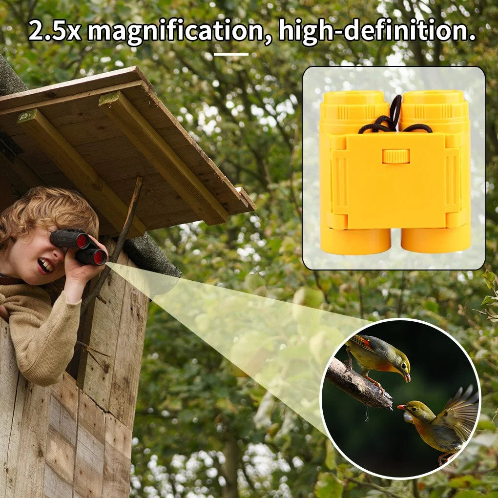 Jumelles Pliables Enfant Haute Résolution pour Observation Extérieure