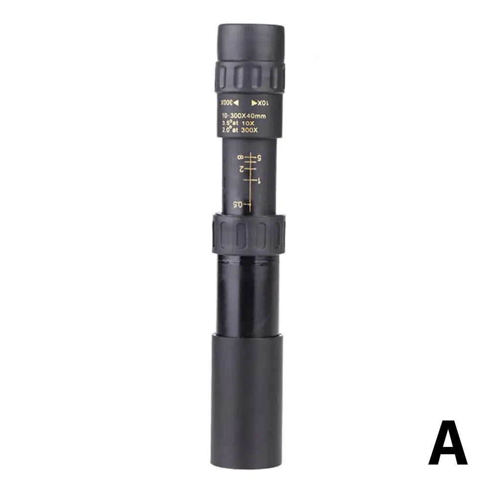 Télescope Monoculaire 10-300x avec Lentille IR et Stabilisation Avancée