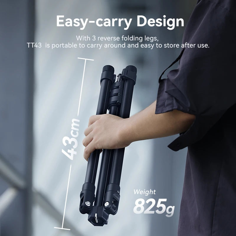 Trépied Réversible Portable pour Caméra Vidéo et Éclairage Softbox