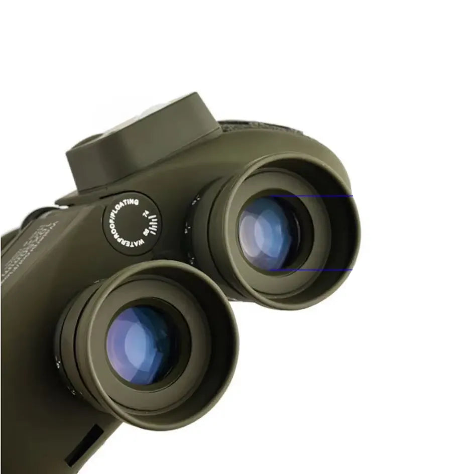 Jumelles Marines 10x50 Étanches avec Compas et Vision Nocturne