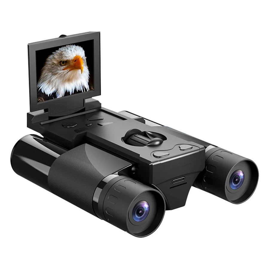 Jumelles Numériques DT10 / DT30 / DT40 – Caméra HD, Zoom 8x, Capture Photo/Vidéo, Écran LCD, Idéales pour l'Observation Outdoor