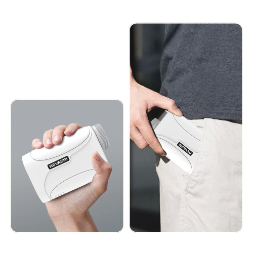 Télémètre de Golf Compact REVASRI avec Compensation de Pente et Vibration