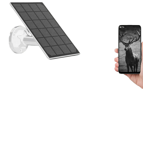 Caméra de Surveillance Solaire Junzheng T31ZX - 4MP 4G pour la Faune avec Vision Nocturne 30M