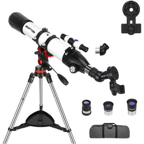 Télescope Astronomique Haute Puissance avec Large Ouverture et Trépied Stable