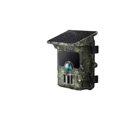 Caméra de Chasse H-201 - 30MP Vision Nocturne Infrarouge avec Panneau Solaire Intégré