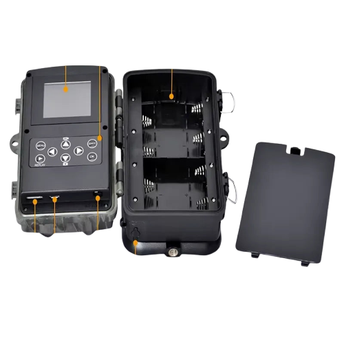 Caméra de Chasse 4K avec Vision Nocturne Infrarouge et Capteur WiFi