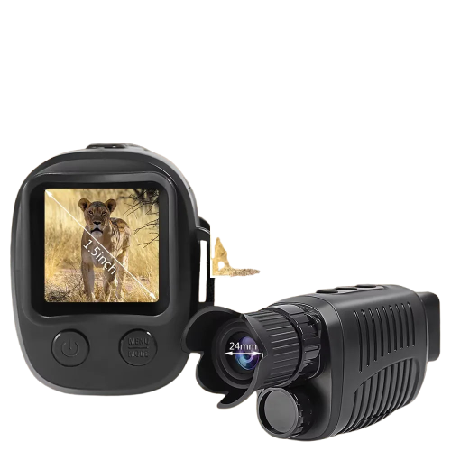 Monocle de Vision Nocturne Infrarouge avec Zoom Numérique 5X pour Chasse