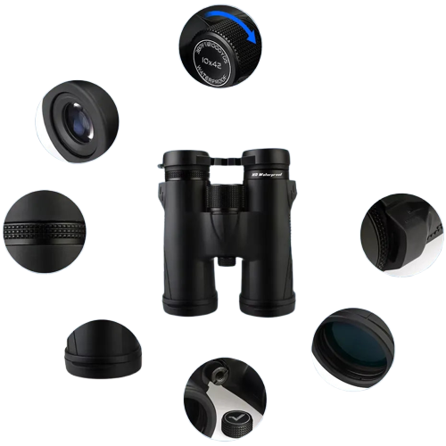 Jumelles puissantes SV47 étanches IPX7 pour observation nature et faune