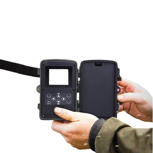 Caméra de Chasse 20MP 1080P avec Vision Nocturne Infrarouge et Batterie Lithium