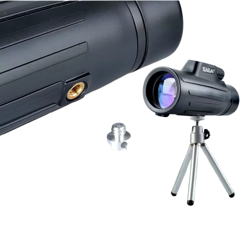 Monoculaire 10x42 Haute Qualité BAK4 pour Chasse et Observation Nocturne
