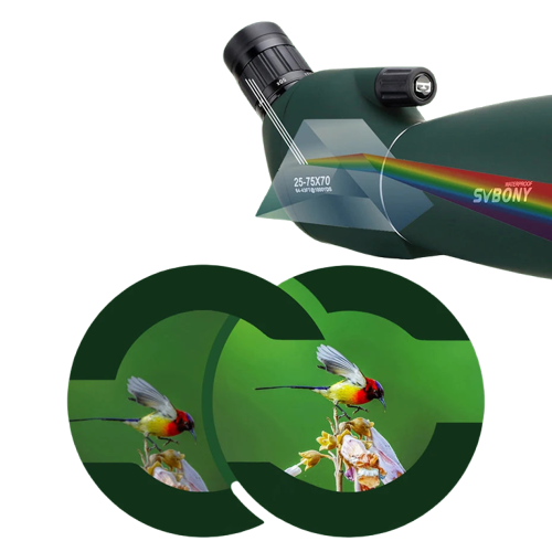 Télescope Monoculaire Puissant 25-75x70 avec Zoom et Étanchéité IPX6