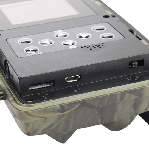 Caméra de Chasse 4K avec Vision Nocturne Infrarouge et Capteur WiFi