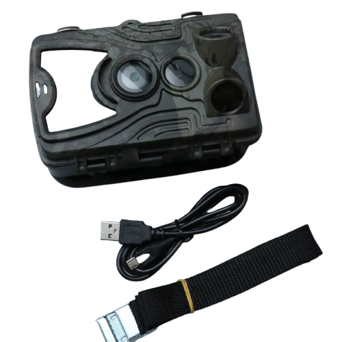 Caméra de Chasse 4K avec Vision Nocturne Infrarouge et Capteur WiFi