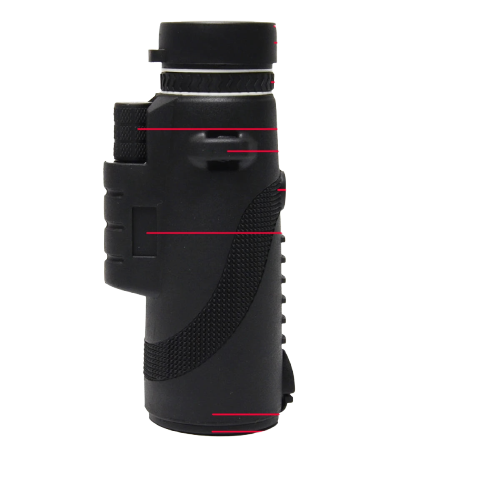 Monoculaire HD 80x100 : Vision Nocturne, Portée Longue, Étanchéité IPX4