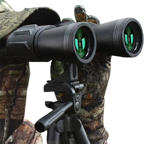 Jumelles Militaires 20X50 HD BAK4 avec Zoom Puissant et Étanchéité IPX4