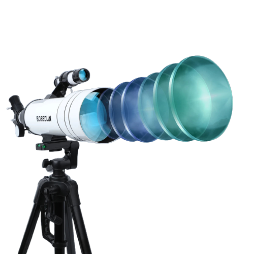 Télescope Monoculaire Professionnel 333x avec Lentilles FMC et Trépied