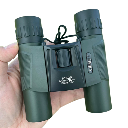Jumelles Compactes 10X25 Légeres et Pliables pour Observation d'Oiseaux